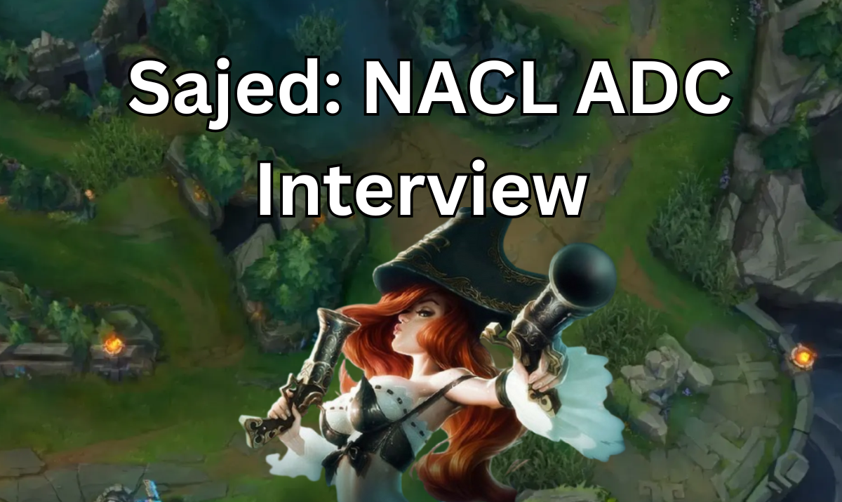 Exclusive Interview with NACL Star ADC Sajed